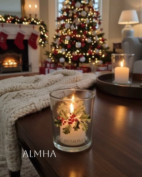 Fanal Diseño "Muérdago" - Incluye Palabras con Deseos - comprar online