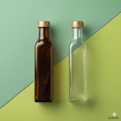 Botella Pico Largo 250 ml con Tapa Aluminio – Cristal | Pack x20 Unidades - comprar online