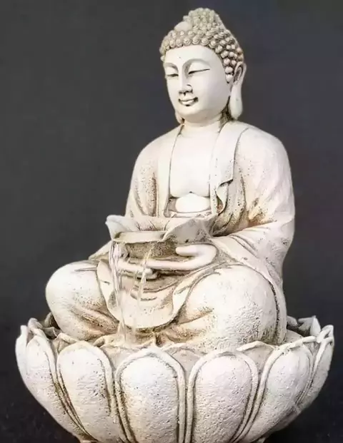 Fuente Buda Loto Gigante con Luz - comprar online