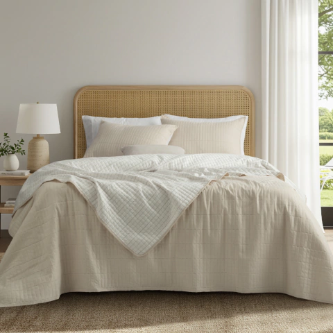 Kit Cover King Size Reversible Matelaseado Premium - Alcoyana