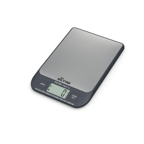 Balanza Electrónica de Cocina con acabado antihuellas hasta 3 Kg - comprar online