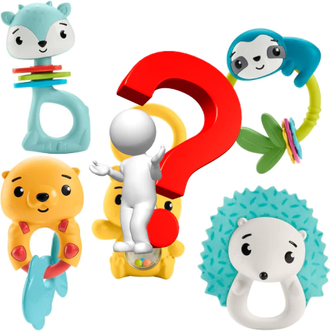 Mordedor Sortido Fisher-Price Mattel HJW11 - comprar online