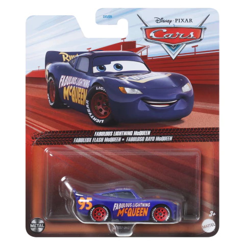 Carrinho Disney Pixar Cars Fabuloso Relâmpago McQueen Mattel FGD57|DXV29