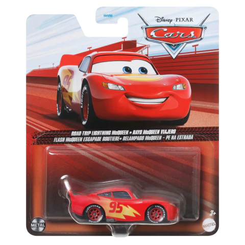 Carrinho Disney Pixar Cars Relâmpago McQueen Pé na Estrada Mattel HKY34|DXV29