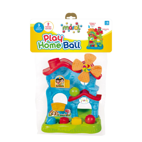 Brinquedo Play Home Ball Colorido Solapa Maral 1180 - comprar online