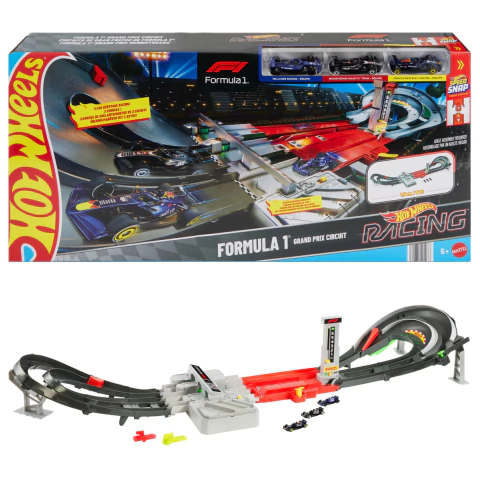 Hot Wheels Pista Fórmula 1 Grand Prix Circuit Mattel JDY16