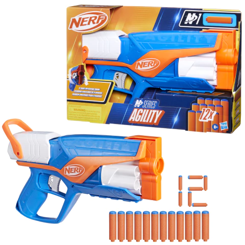 Lançador de Dardo Nerf N Series Agility Hasbro F8630 - comprar online