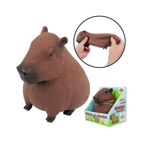 Capivara Estica Divertida 12 cm DM Toys DMT7068