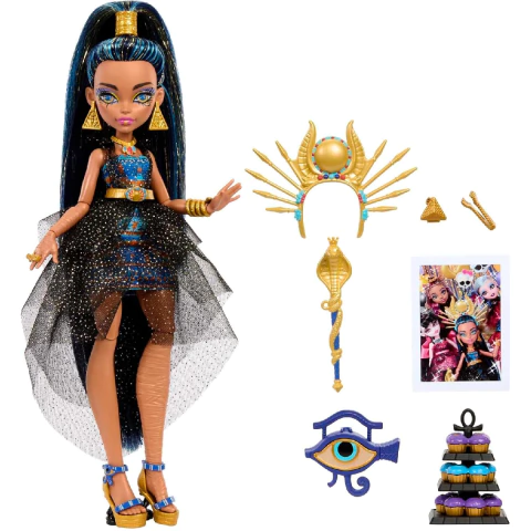 Boneca Monster High Cleo de Nile Monster Ball Mattel HNF70
