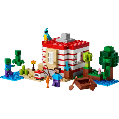 Lego Minecraft A Casa de Dinamite na Selva Lego 21275