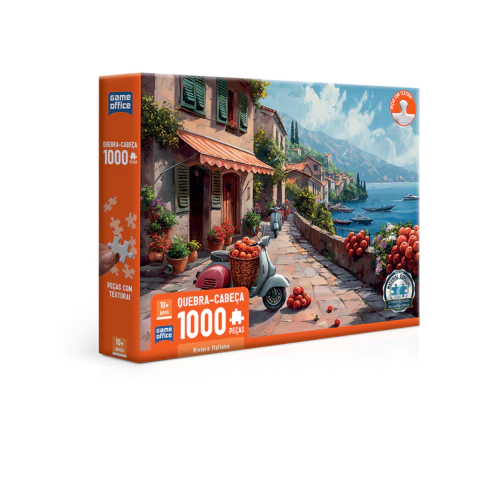 Quebra-Cabeça 1000 Peças Riviera Italiana Toyster 003228 - comprar online