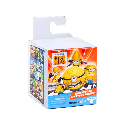 Boneco Colecionável Surpresa 5cm Minions Meu Malvado Favorito 4 Candide 7310