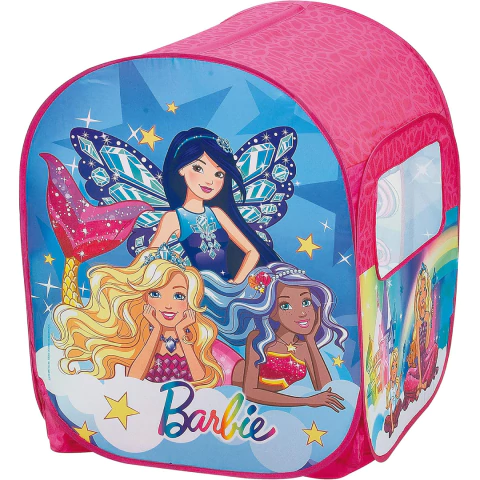 Barraca Infantil Barbie Mundo Dos Sonhos Com 50 Bolinhas Fun F00068