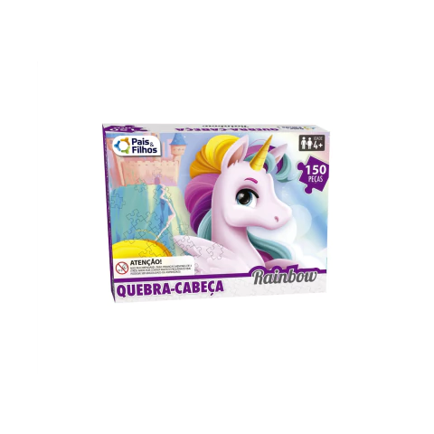 Quebra-Cabeça Rainbow 150 Peças Pais e Filhos 2976