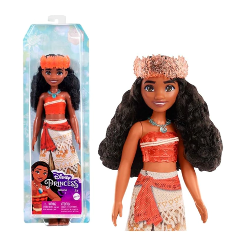 Boneca Disney Princesa Coleção Princesas Saia com Brilhos Moana Mattel HLW05|HLW02 - comprar online