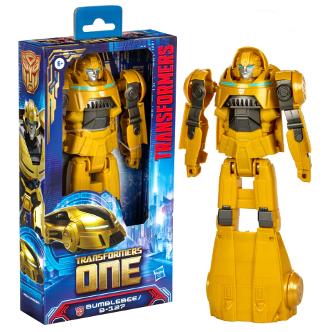Boneco Transformers MV8 One Bumblebee Hasbro F8700 - comprar online
