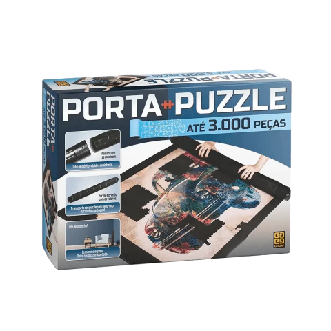 Porta Puzzle 3000 Peças Grow 03604
