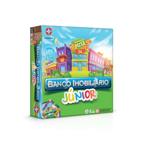 Jogo Banco Imobiliário Júnior Estrela 2800020 - comprar online