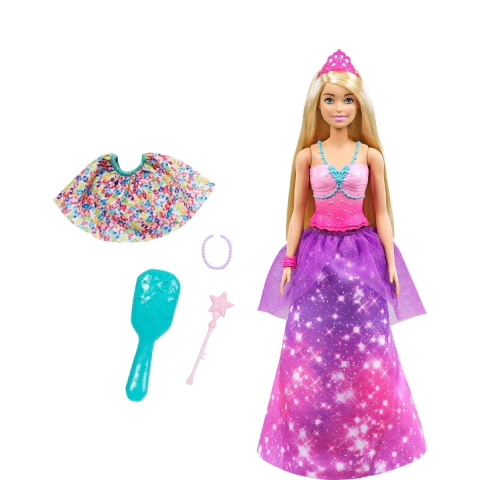 Boneca Barbie Transformação Princesa em Sereia Mattel GTF92 - comprar online