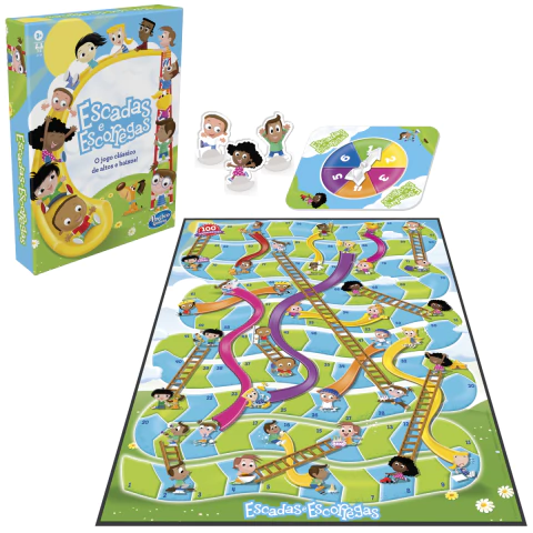 Jogo Escadas e Escorregas Hasbro A4756 - comprar online