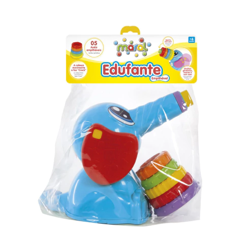 Brinquedo Edufante Empilhável Maral 4151