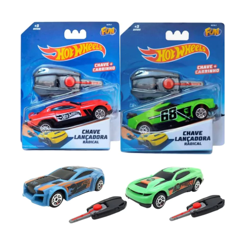 Hot Wheels Chave Lançadora Radical Sortido Fun F00034