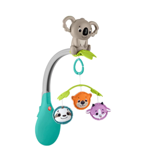 Móbile Relaxante e Divertido 3 em 1 Doces Sentidos Fisher-Price Mattel HGB90 - comprar online