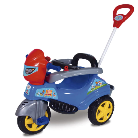 Triciclo Baby City Patrol Passeio e Pedal Maral 3167 - comprar online