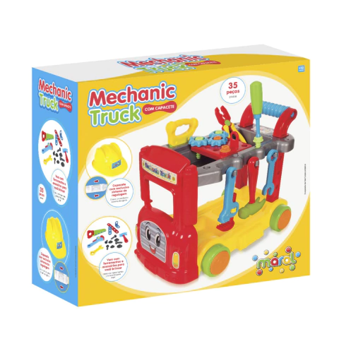 Brinquedo Caminhão Ferramentas Mechanic Truck Maral 2022 - comprar online