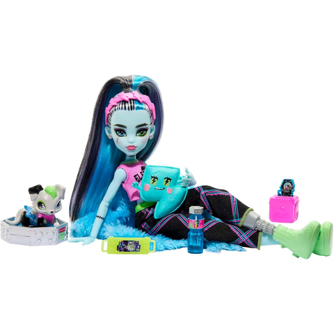 Boneca Monster High Frankie Stein Creepover Party Mattel HKY68