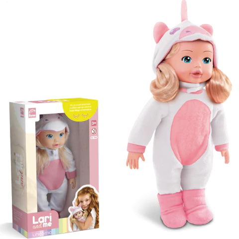 Boneca Lari and Me Collection Unicórnio Roma 5808