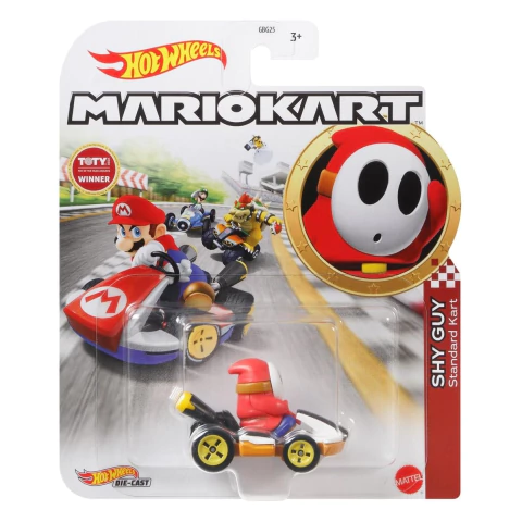Carrinho Hot Wheels Mario Kart Shy Guy Mattel GRN25/GBG25