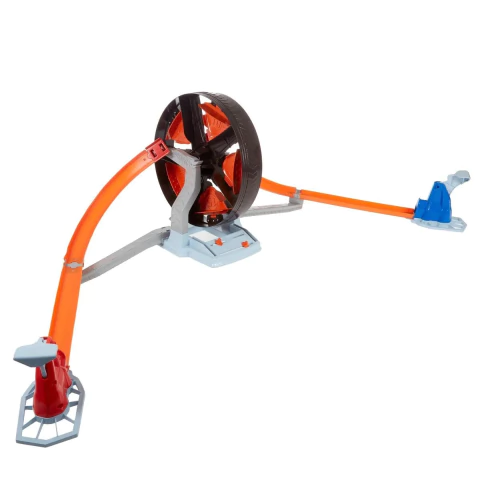 Hot Wheels Action Pista com Lançador Competição Giratória Mattel GJM77 - comprar online