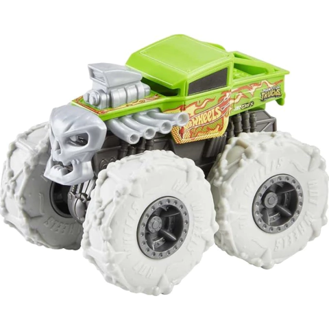 Hot Wheels Veículo Monster Trucks Pneus de Todo Terreno Bone Shaker Mattel GVK38 - comprar online