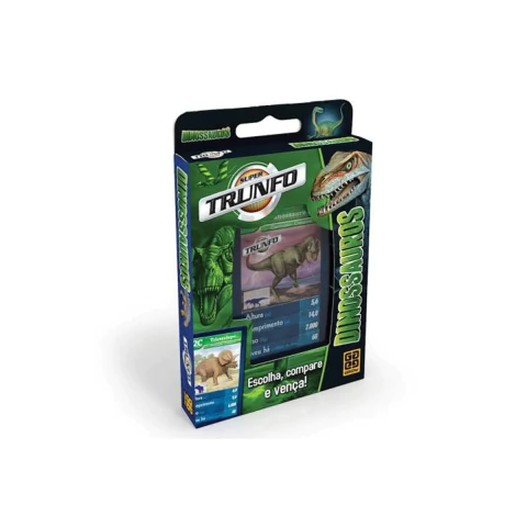 Jogo Super Trunfo Dinossauros Grow 01402
