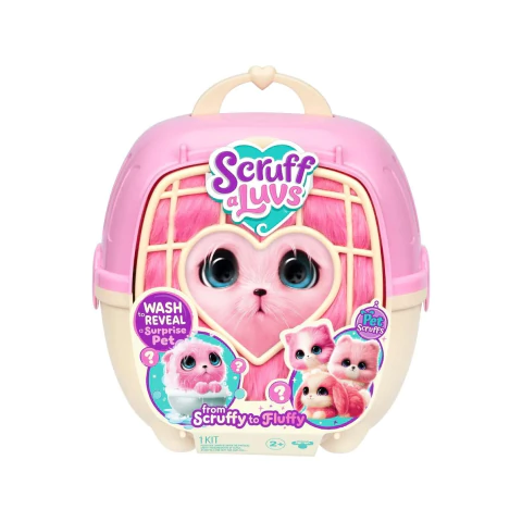 Pelúcia Adotados Scruff A Luvs Rosa Novo Modelo Fun F0219-5