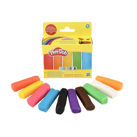 Massinha Play-Doh 10 Cores Bastão Sticks Cores Sortidas Hasbro F9817 - comprar online