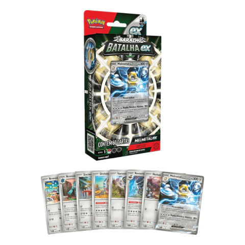 Pokémon Deck de Batalha Melmetal ex Copag 33946 - comprar online
