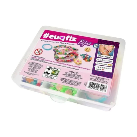 Kit Eu Que Fiz Bijus e Miçangas P I9 BRI0023