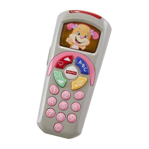 Controle Remoto Aprender & Brincar Fisher-Price Rosa Mattel DLH42 - comprar online