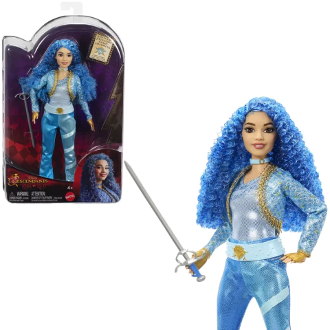 Boneca Disney A Ascensão De Copas Filha Da Cinderela Chloe Charming Descendentes Mattel HWT89