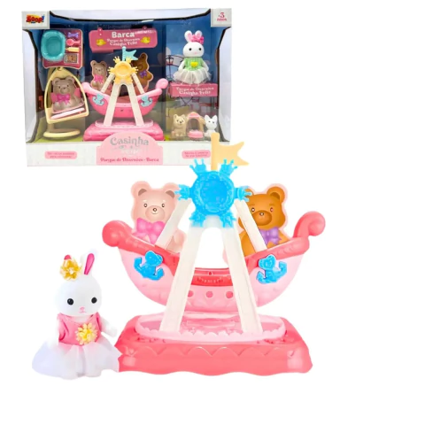 Casinha Feliz Parque Barca Zoop Toys ZP01355