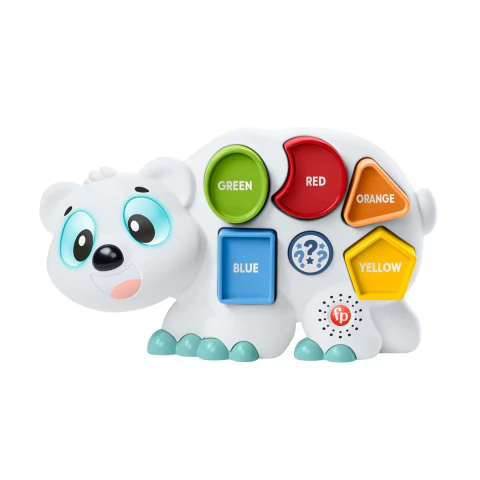 Urso Polar Figuras Coloridas Linkimals Fisher Price Mattel HJR14