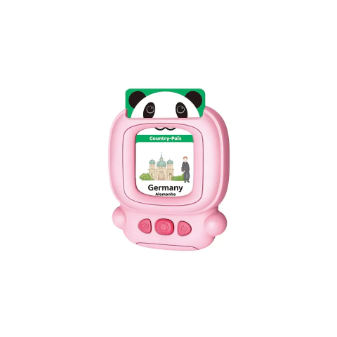 Aprenda Brincando Inglês 224 Palavras Rosa DM Toys DMT6867