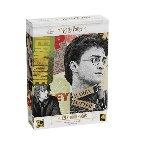 Quebra Cabeça 1000 Peças Harry Potter Grow 03617 - comprar online