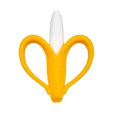 Mordedor Massageador de Gengiva Banana Amarela Buba 16166