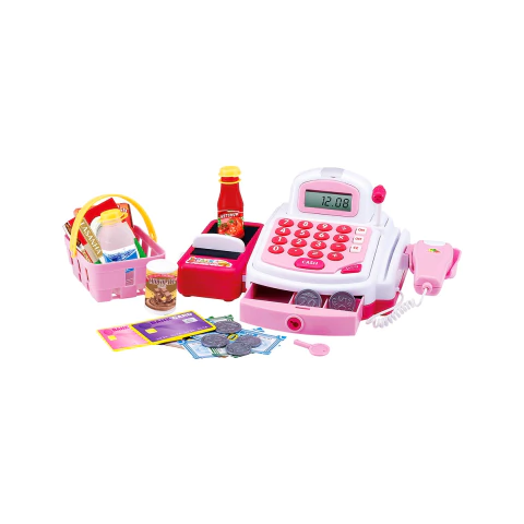 Caixa Registradora Com Luz E Som Dm Toys Dmt3815