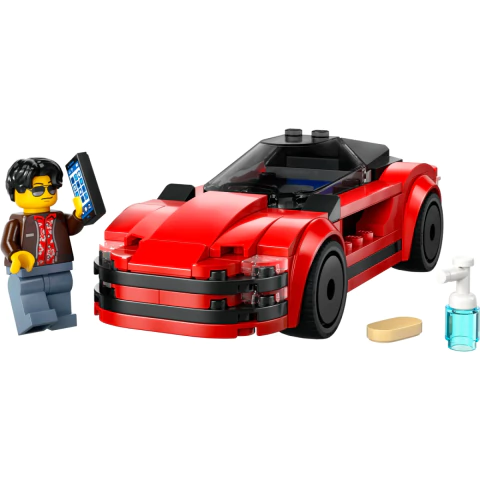 Lego City Carro Esportivo Vermelho Lego 60448