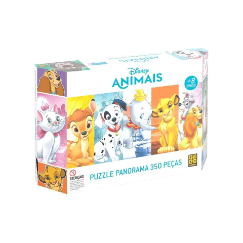 Quebra-Cabeça Panorama Disney 350 Peças Grow 03999 - comprar online