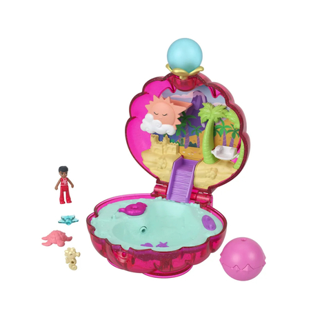 Boneca Polly Pocket Mini Mundo Sparkle Cove Adventure Mattel HKV44